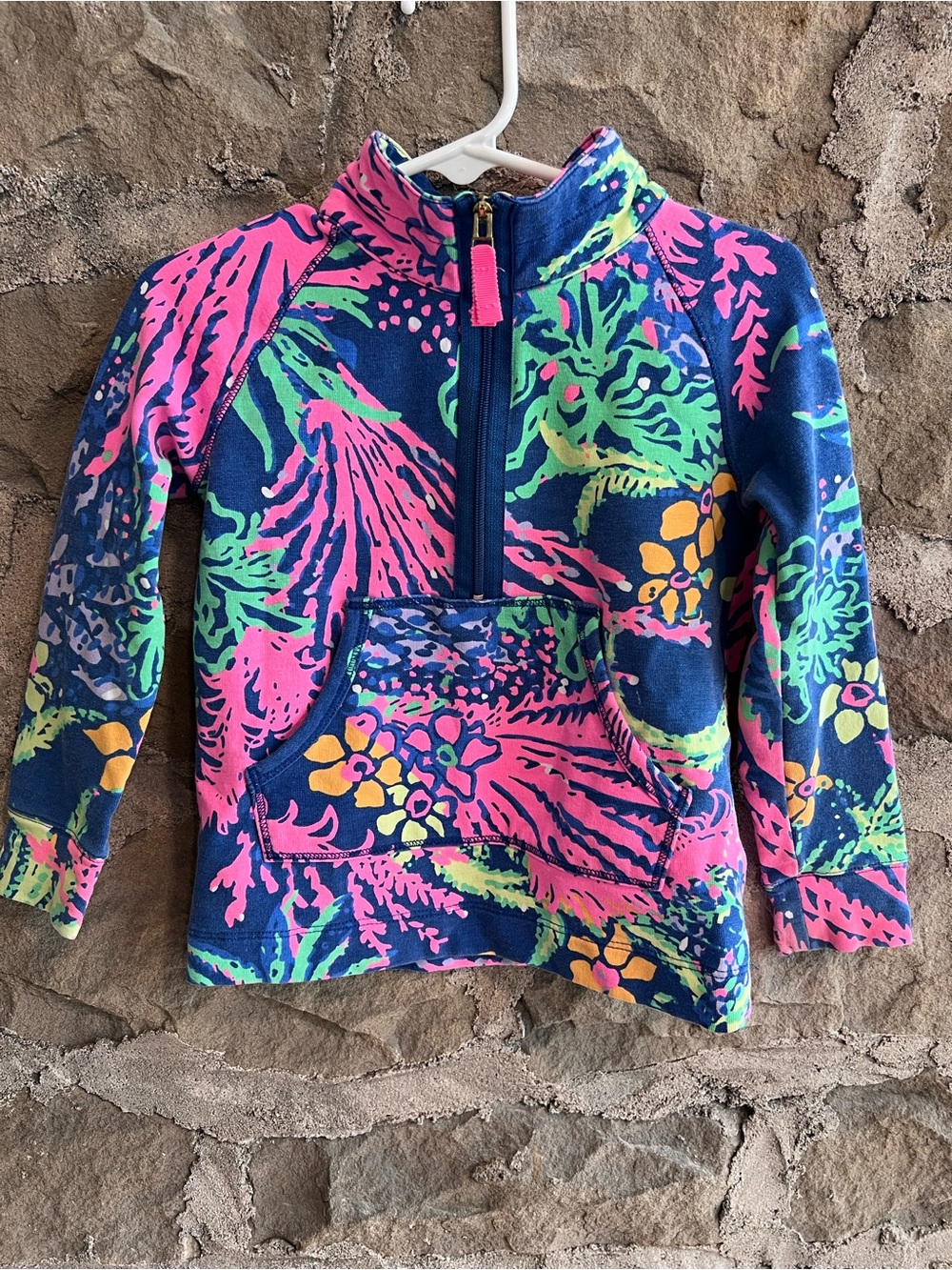 EUC Lilly Pulitzer size XS (2T-3T) Popover sweatshirt.